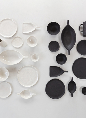 曼食慢语 REVOL法国瓷碗盘家用饭碗菜盘异形餐具法式 西餐盘