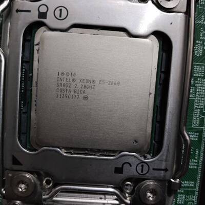 可维修e5 2660cpu，成色如图，有2个，价格是单价议价