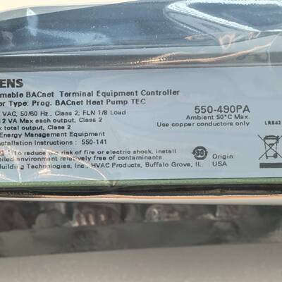 可维修550-490PA BACnet，SIEME，西门子楼宇控制器