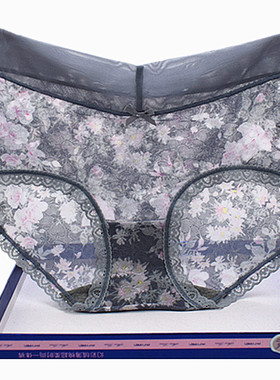 彩田内裤女花仙子中腰21066高腰21067网纱石墨烯氧护搭档莫兰迪色