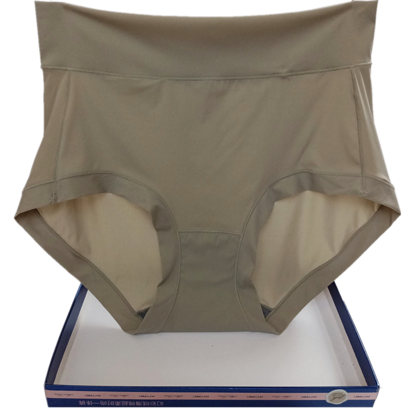 彩田花仙子内裤女空气云感暖暖31823纯色冰丝简约抗菌收腹锦纶秋