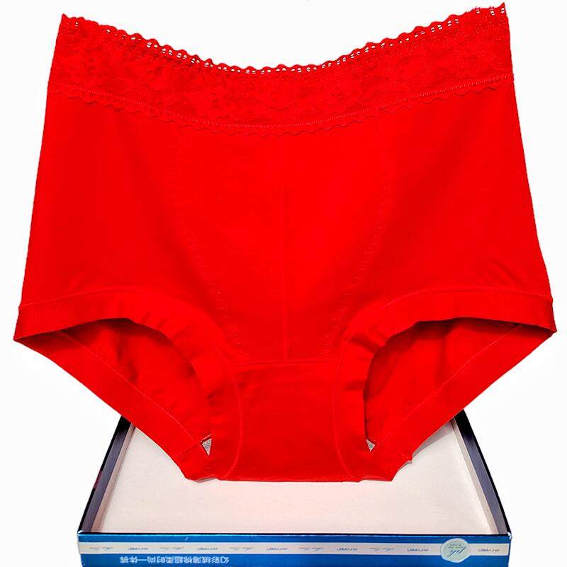 彩田云柔棉暖宫裤32358高腰蕾丝边冬季防寒保健包臀美体修身透气,女士内衣/男士内衣/家居服,女三角裤,淘宝优惠券,粉丝福利购,淘宝优惠卷