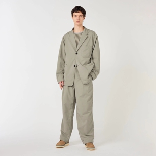 现货授权nanamica ALPHADRY Club Pants 宽松直筒双褶休闲裤26SS