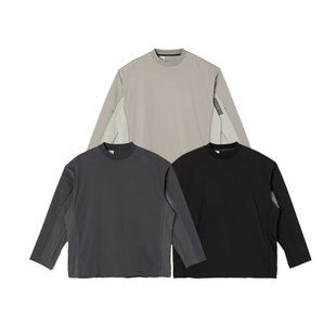 SIDE 宽松长袖 PANEL SLEEVE T恤25SS LONG 现货授权N.HOOLYWOOD