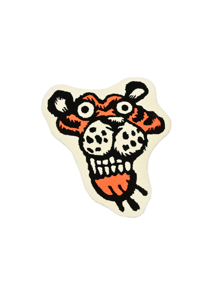 SOULGOODS T형 호랑이 머리 로고 카펫