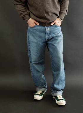 现货授权ORSLOW 101DADS FIT DENIM PANTS经典复古水洗牛仔裤25FW