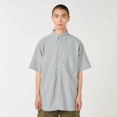 Wind Shirt 现货nanamica 衬衫 Down 复古纽扣短袖 26SS Button