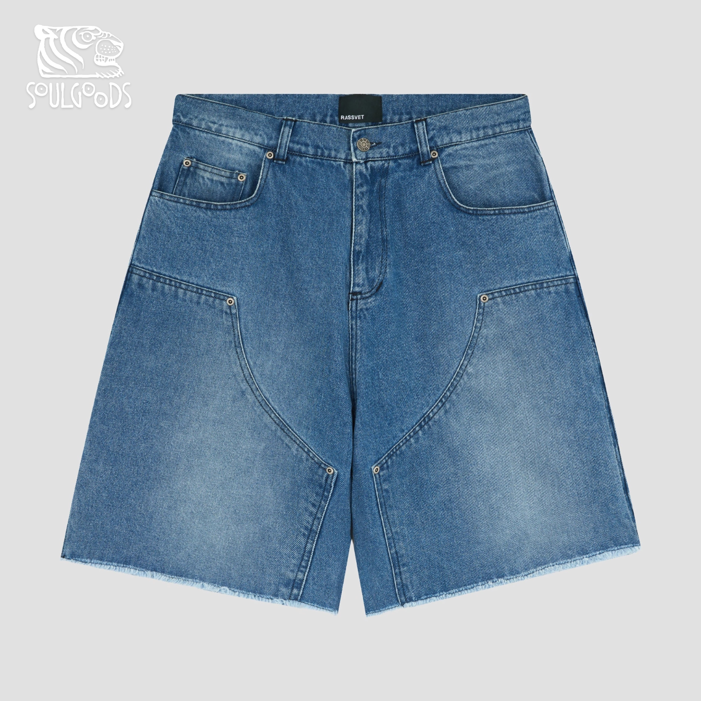 RASSVETDENIMSHORTS牛仔短裤图片