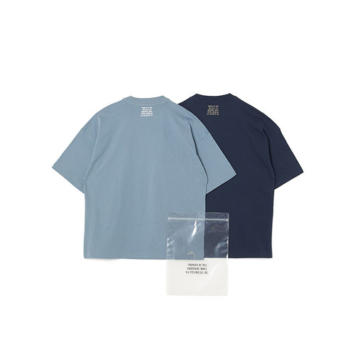 现货授权N.HOOLYWOOD-2PACK T-SHIRT圆领短袖T恤（两件装）25FW