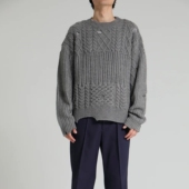 圆领针织衫 WAVES SAVAGE 现货授权DELUXE