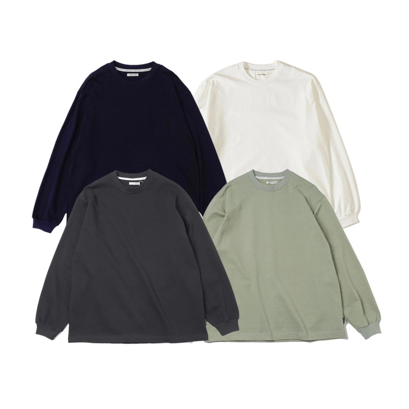 UNIVERSAL PRODUCTS 25SS L/ST-SHIRTS 基础款宽松休闲长袖T恤