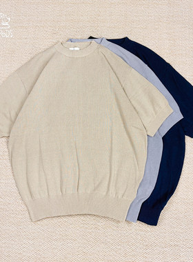 现货授权HERILL Silk SS deadstock Sweater 针织T恤26SS