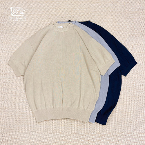 现货授权HERILL Silk SS deadstock Sweater 针织T恤26SS