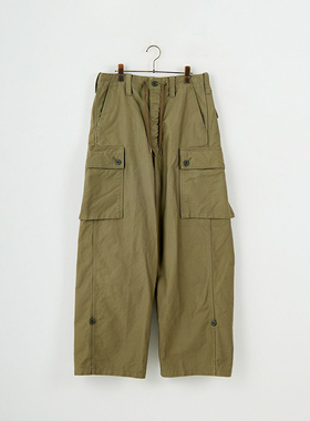 现货授权ORSLOW WIDE FIT CARGO PANTS 宽松复古休闲工装裤25FW