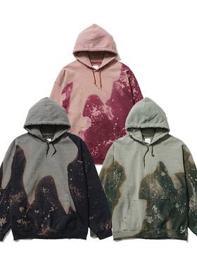 SASQUATCHFABRIX. 24AW DESTROY HOODIE 泼墨连帽衫