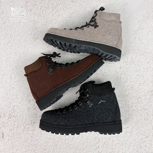 现货授权DIEMME X HIKING PATROL ROCCIA  户外羊毛毡靴25FW