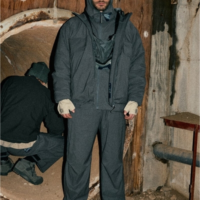 N.HOOLYWOOD PUFFER JACKET  中长宽松廓形夹克25FW