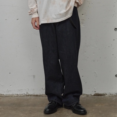 现货ANCELLMselvedge原色牛仔裤