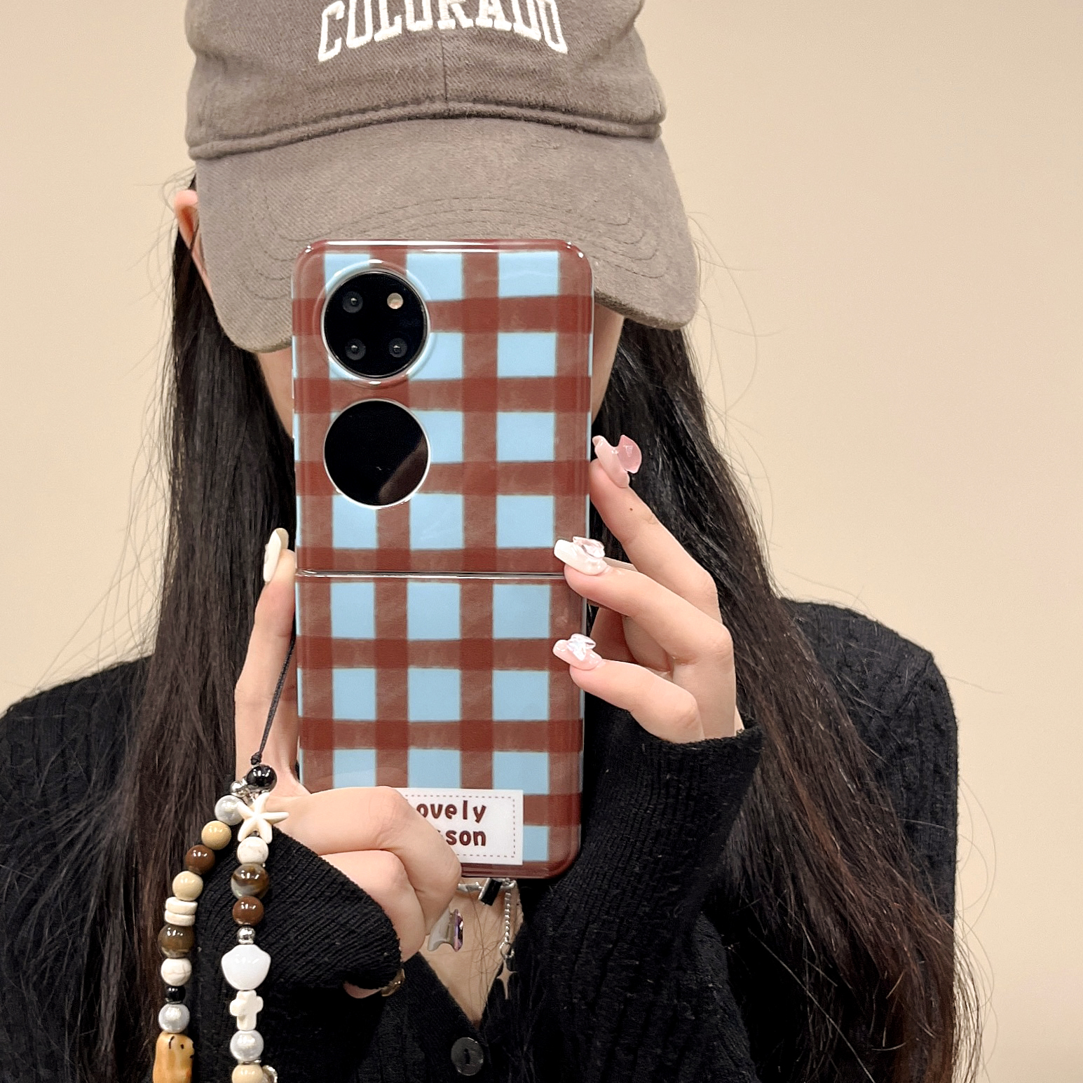 华为p50pocket软胶小清新特价