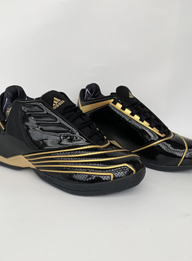 光雨体育--阿迪达斯 TMAC 2 Restomod 麦迪2 黑金 男篮球鞋H68049