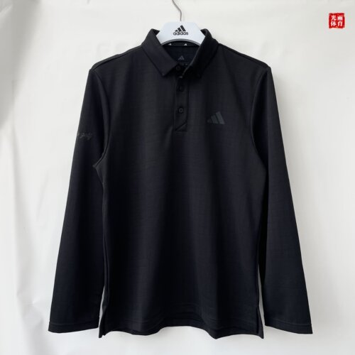 光雨体育--阿迪达斯 高尔夫系列 男子速干运动长袖POLO衫JN1232