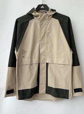 光雨体育-阿迪达斯 男子 工装休闲连帽防风运动夹克GF4016/GF4018