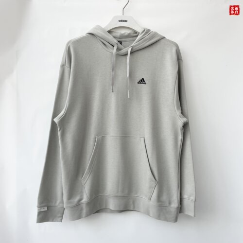 光雨体育--阿迪达斯 男子 基础百搭 连帽休闲训练运动卫衣IV7596