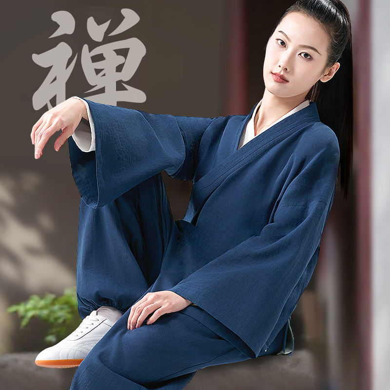 道士服王也同款道袍居士三清道服