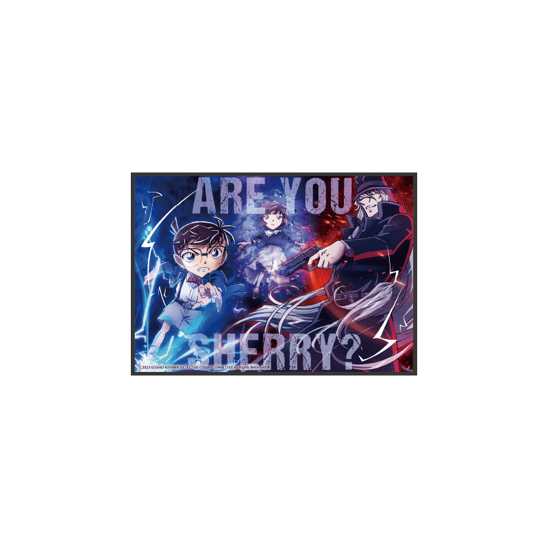 艾漫正版 余量通贩 名侦探柯南黑铁的鱼影 对决双闪色纸【现货】