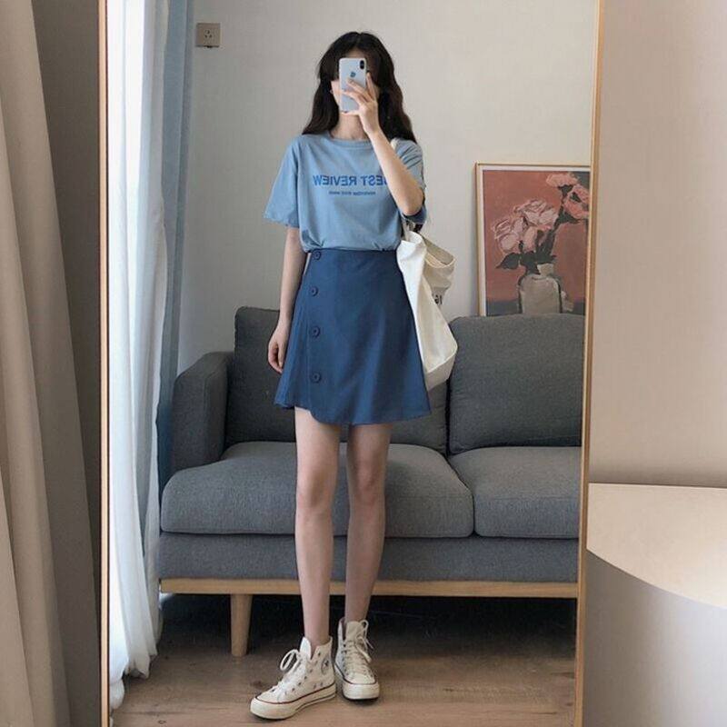 짠맛도 달콤한 여름신상 한복 산후수유 티셔츠 패셔너블하고 날씬해 보이는 나들이 수유복 투피스 세트