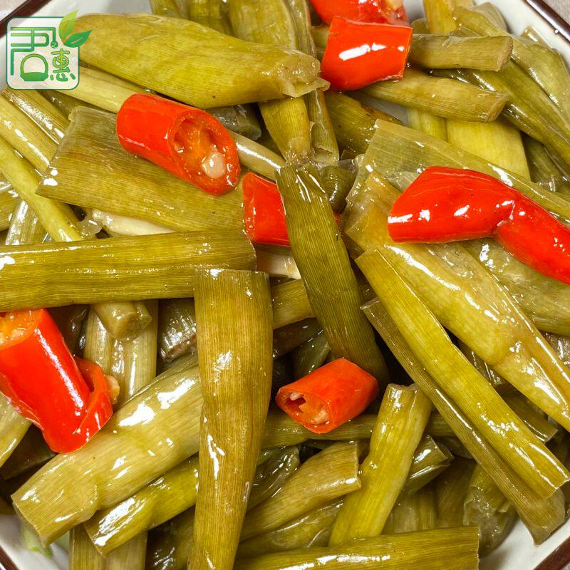 芋苗酸现炒即食横县罗凤芋苗