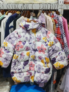 宝贝冬天也能美美哒 水孩儿女童羽绒服 温暖又时尚