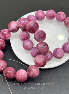 天然舒俱来紫云母手串手链可diy原创水晶流行礼物女生少女心饰品