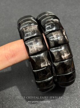 天然金运石手牌排手链diy原创项链材料串珠新中式招米米水晶礼物