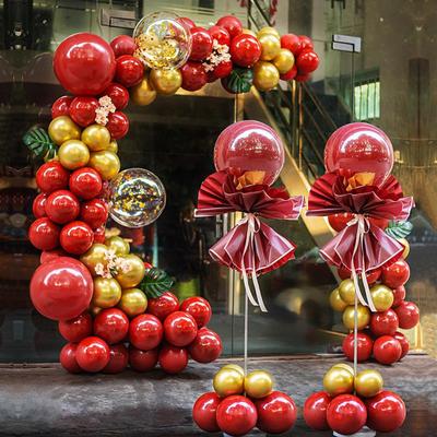 商场活动开业气氛气球布置