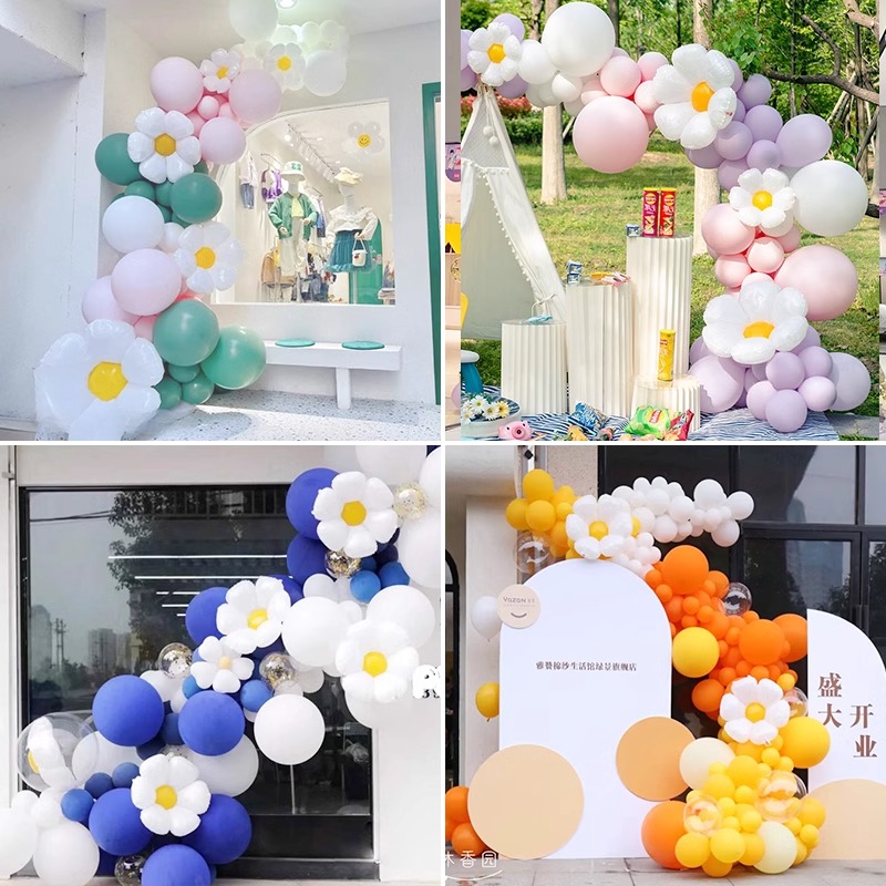 开业大吉气球链布置幼儿园装饰生日派对场景店铺气氛活动气球拱门