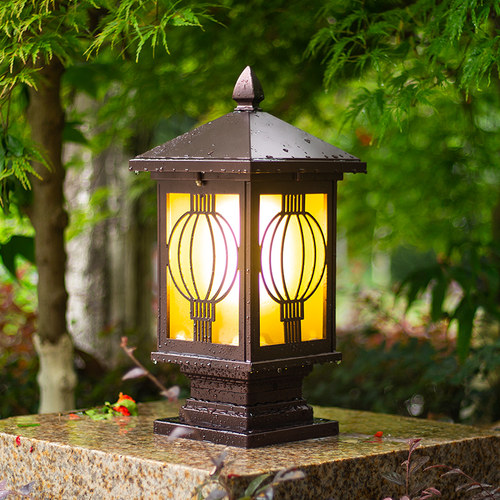 复古小区室外欧式风草坪庭院灯