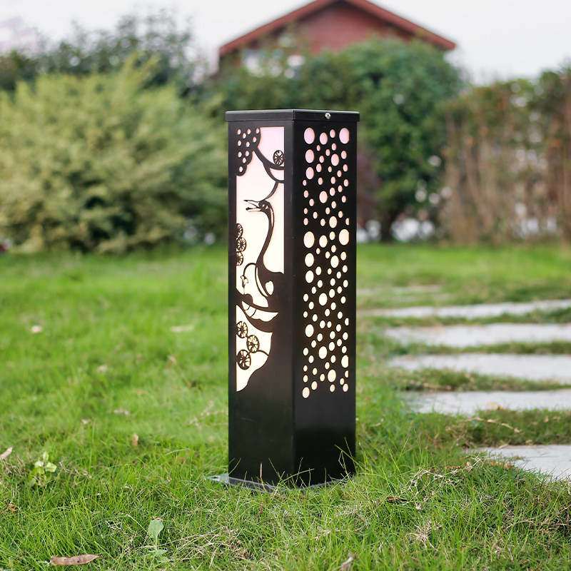 草坪灯太阳能超亮中式户外防水路灯花园别墅室外落地景观复古庭院,家装灯饰光源,草坪灯,淘宝优惠券,粉丝福利购,淘宝优惠卷