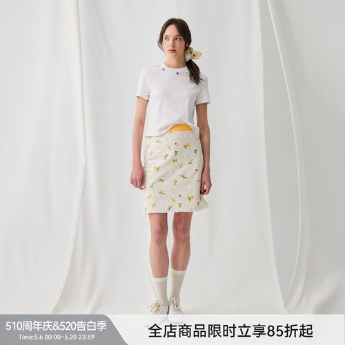 BiLLconch手工订珠短袖