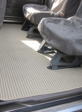 五菱荣光7座脚垫荣光S荣光V小卡荣光7 8 9座征程脚垫专车专用亚麻