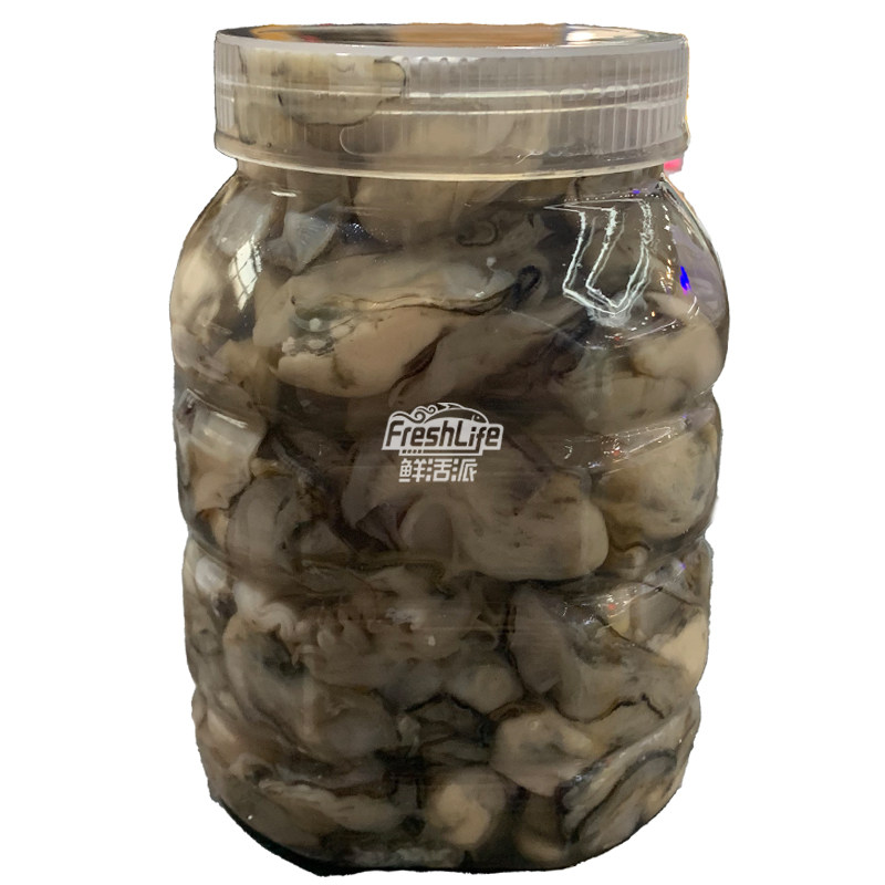 成都店同城闪送 冰鲜海蛎牡蛎肉生蚝肉约500g/瓶