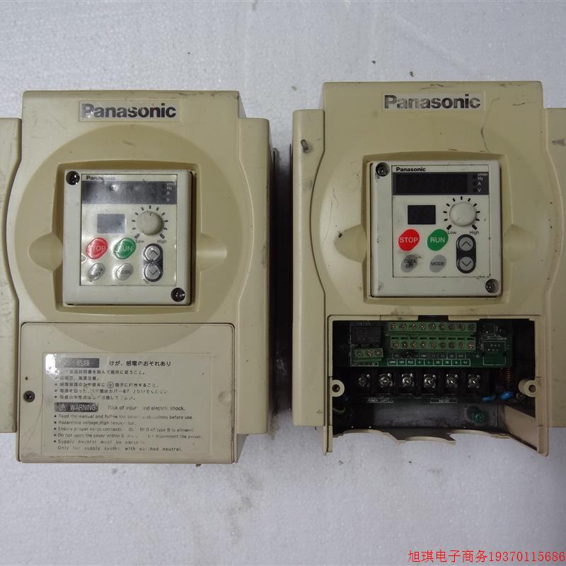 拍前询价:Panasonic/变频器 M2X084BVA变频器0.75KW 380V拆机现