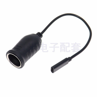 车载点烟器母座车充电线 Type-c转换电源车充线PD100W诱骗器