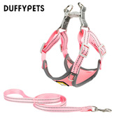 宠物胸背带透气猫咪背带背心式 狗狗牵引绳用品防挣脱狗链防走丢
