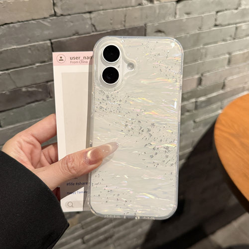 iPhone16plus手机壳贝壳纹