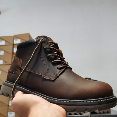 CAT卡特休闲男鞋牛皮工装鞋