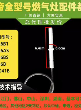 适用于华帝燃气灶B866B/B1/B866AS/BS B8251B/i10041B点火针