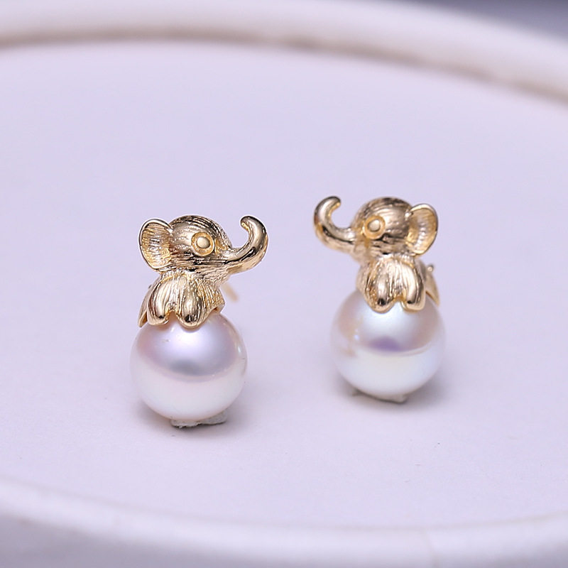 DIY配件 S925纯银珍珠耳钉空托 大象款遮瑕耳环耳饰银托8-9mm,饰品/流行首饰/时尚饰品新,耳环,淘宝优惠券,粉丝福利购,淘宝优惠卷