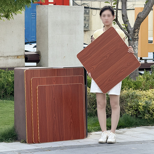 餐桌桌面饭桌桌面桌子面板折叠桌面板小桌板方桌面板正方形台面板