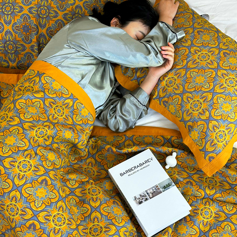 A类天丝纱布毛巾被夏季薄款凉感冰丝双人沙发盖毯高档空调夏凉被